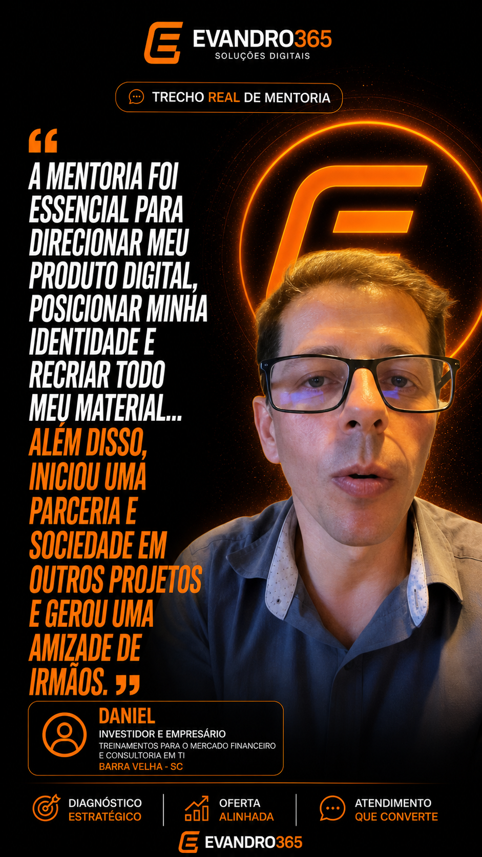 Daniel - Mentoria EVANDRO365